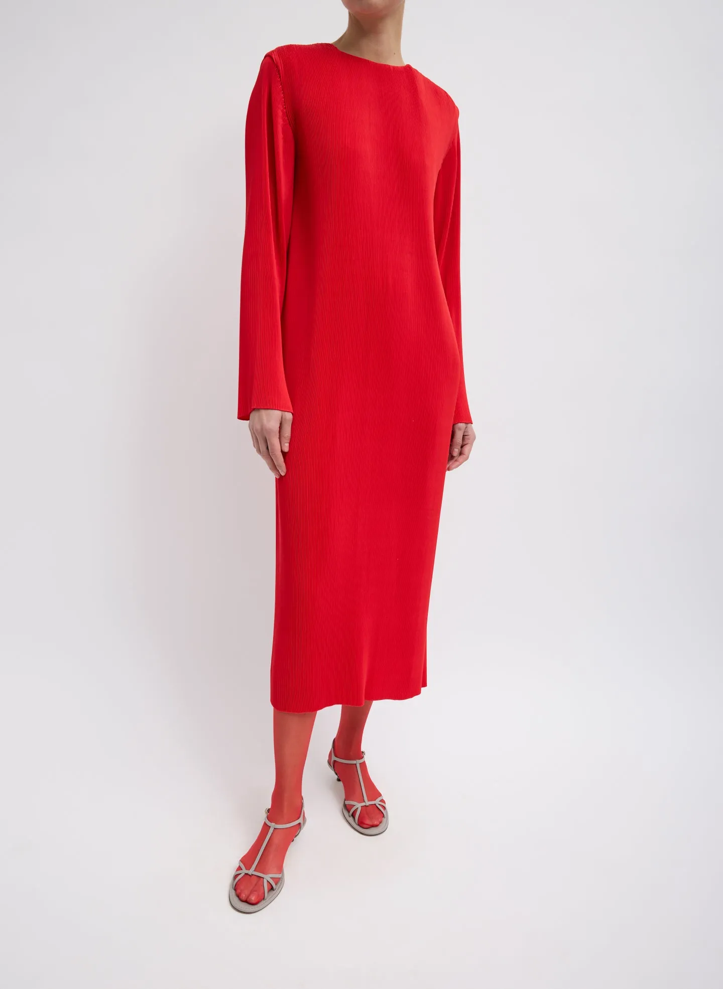 Plissé Midi Dress sold by Tibi product image thumbnail 2