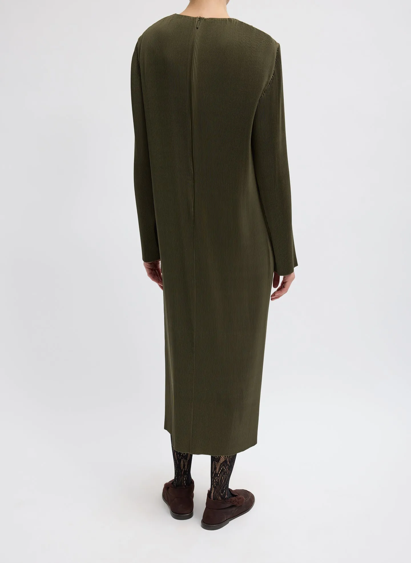 Plissé Midi Dress sold by Tibi product image thumbnail 4