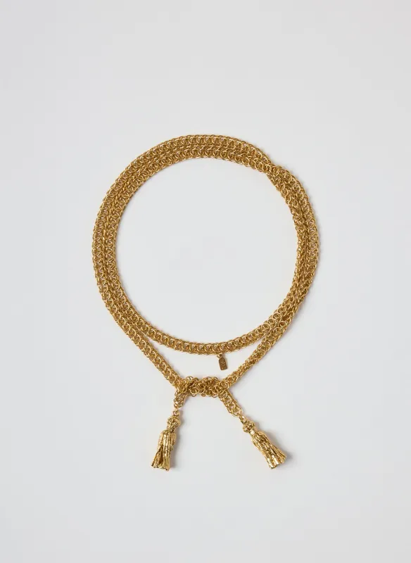 Tassel Necklace made by Tibi