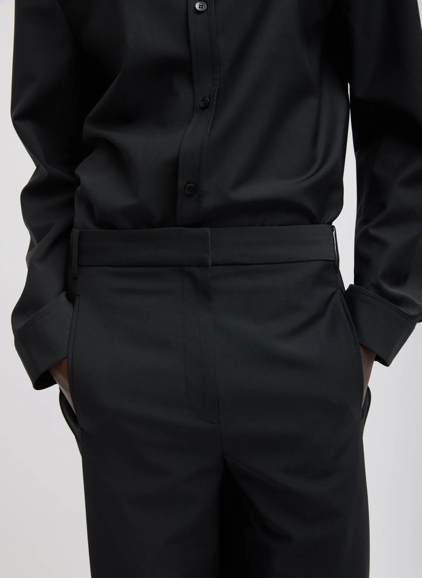 Recycled Tropical Wool Jules Trouser sold by Tibi product image thumbnail 5