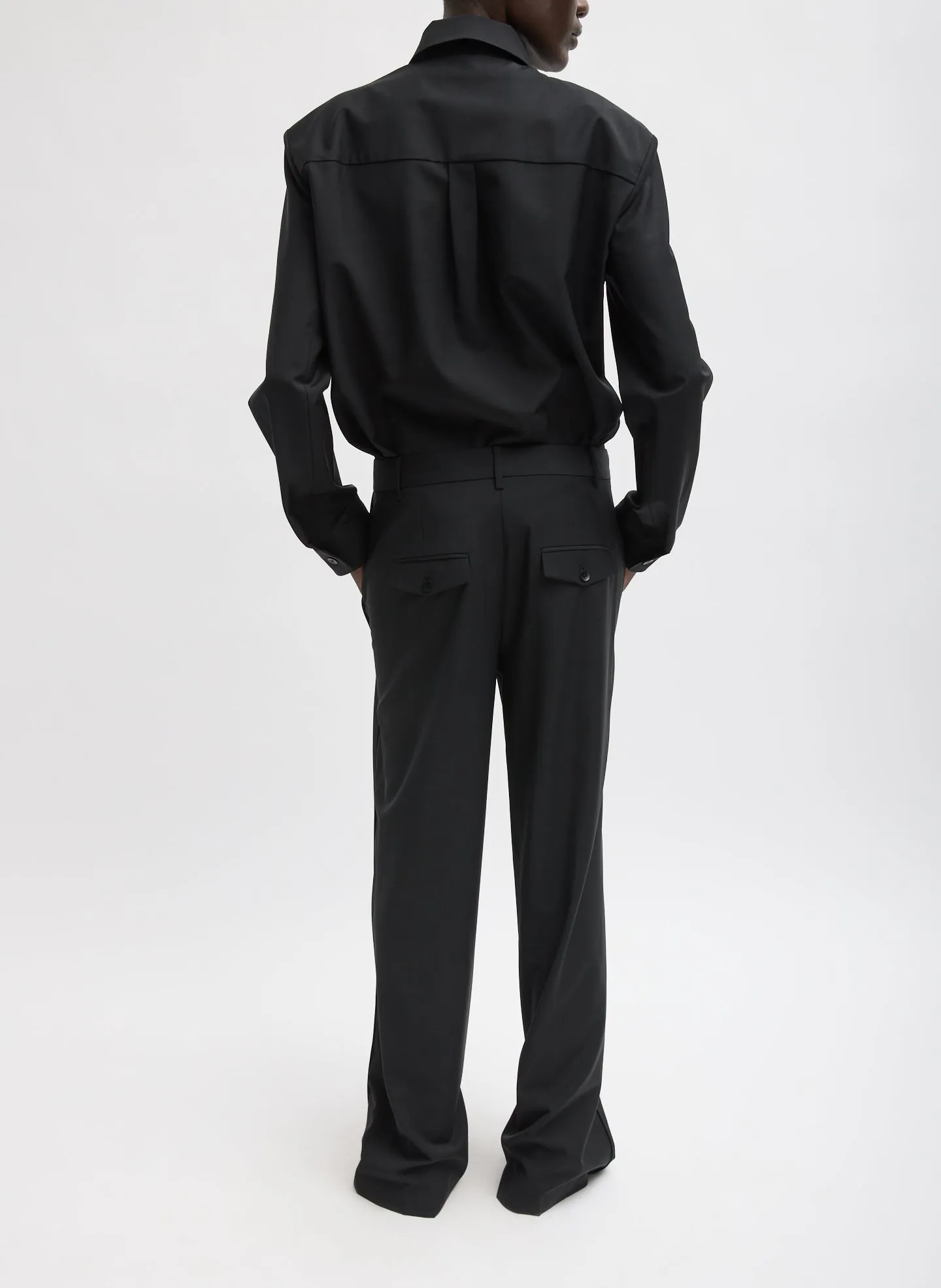 Recycled Tropical Wool Jules Trouser sold by Tibi product image thumbnail 3