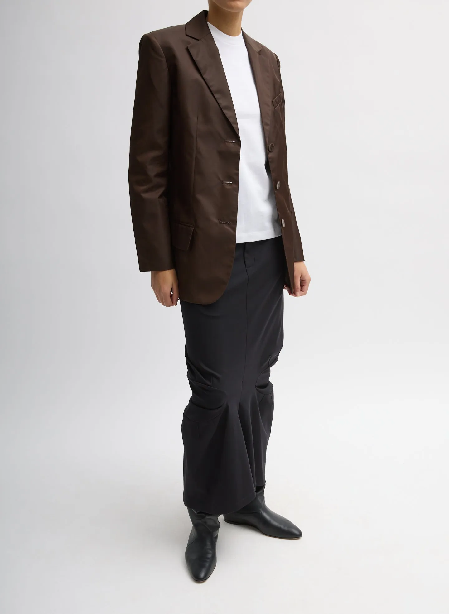 Eco Nylon Max Blazer sold by Tibi product image thumbnail 5