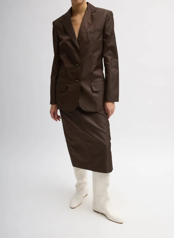 Eco Nylon Max Blazer sold by Tibi