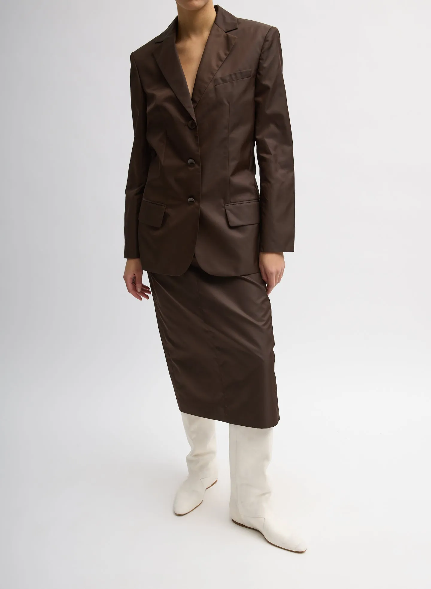 Eco Nylon Max Blazer sold by Tibi