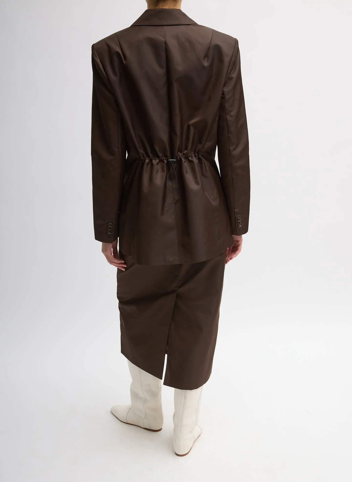 Eco Nylon Max Blazer sold by Tibi product image thumbnail 3