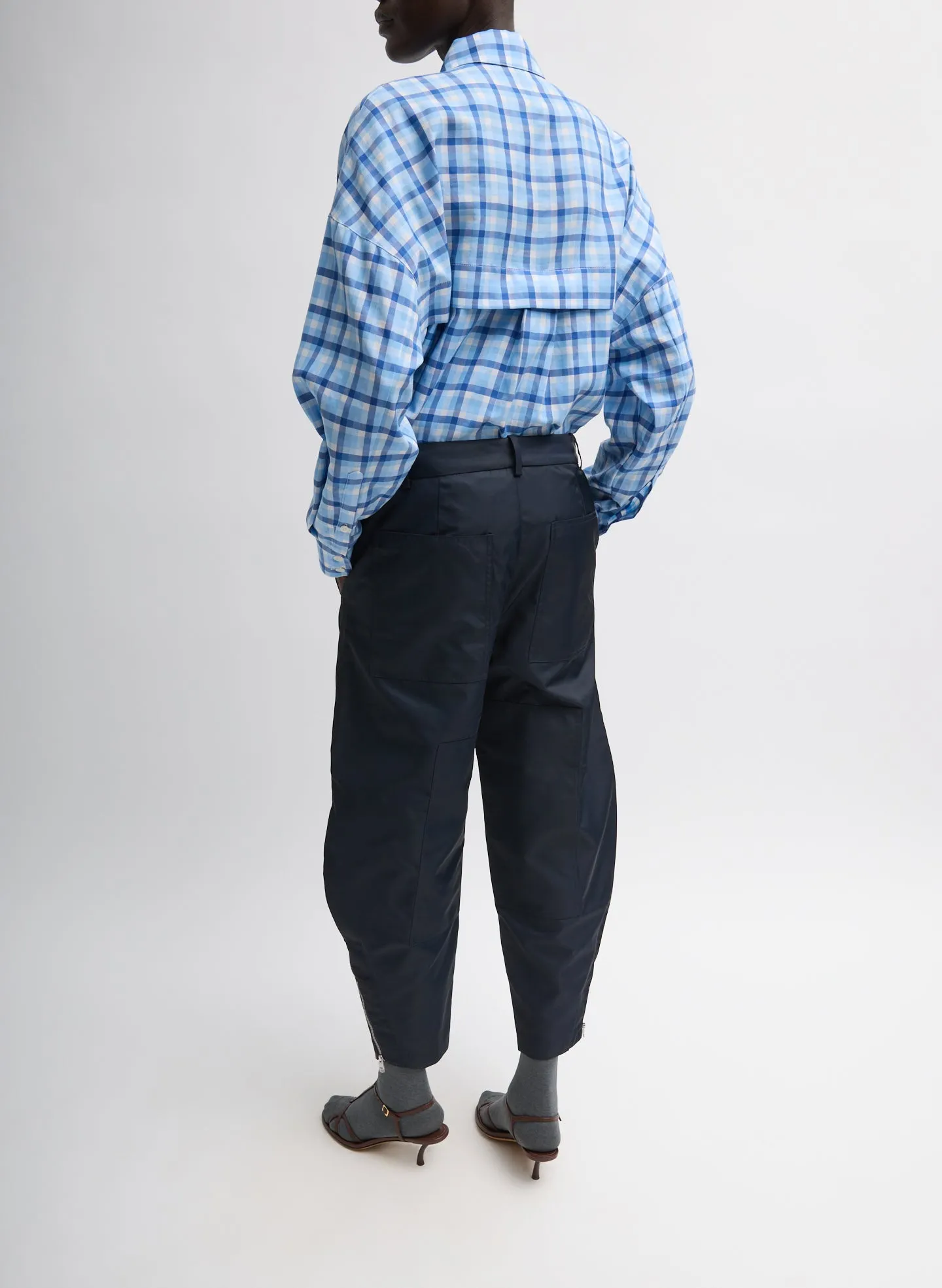 Eco Nylon Colt Trouser sold by Tibi product image thumbnail 2