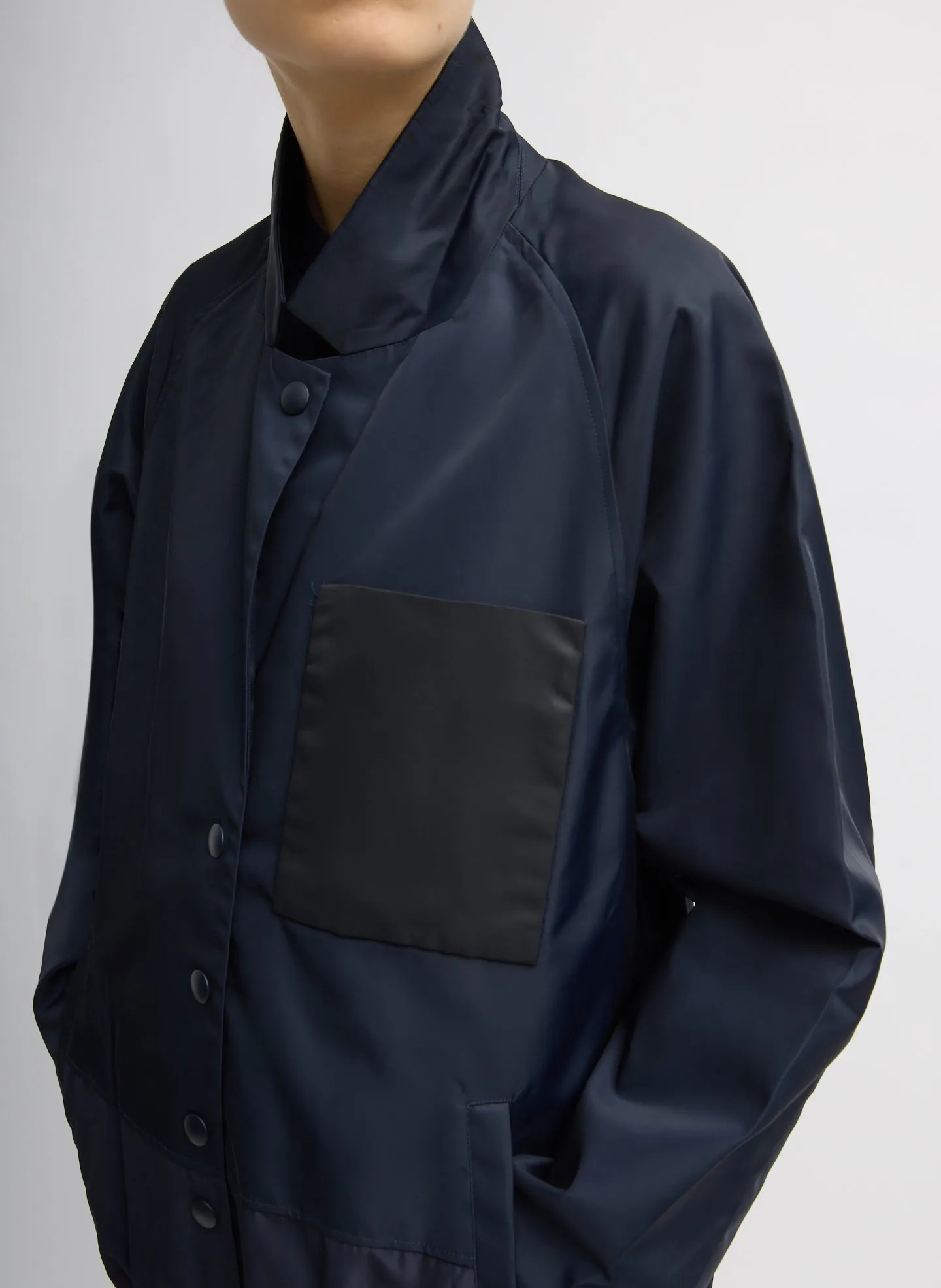 Eco Nylon Bomber Blazer sold by Tibi product image thumbnail 3