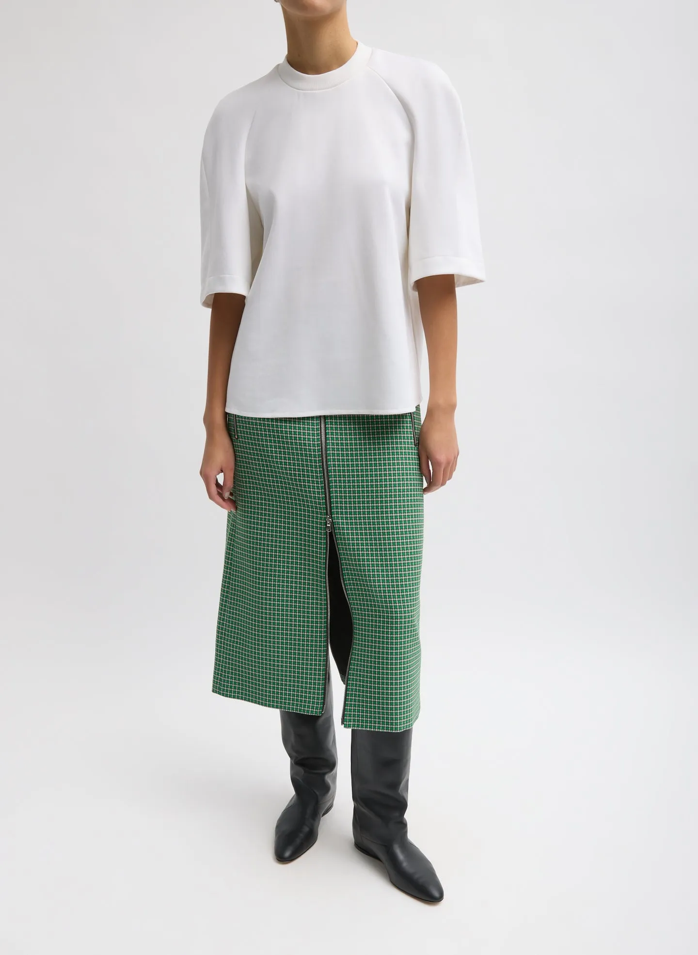 Active Knit Raglan Top sold by Tibi product image thumbnail 5