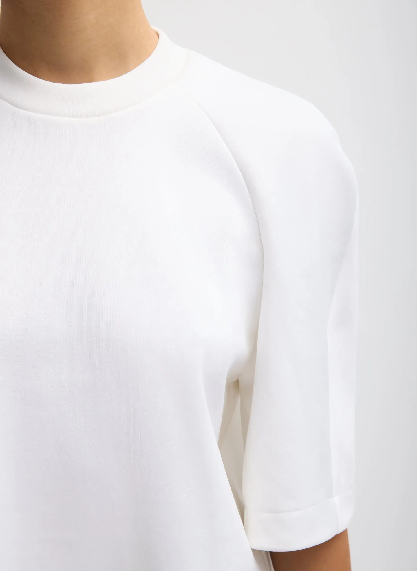 Active Knit Raglan Top sold by Tibi product image thumbnail 3