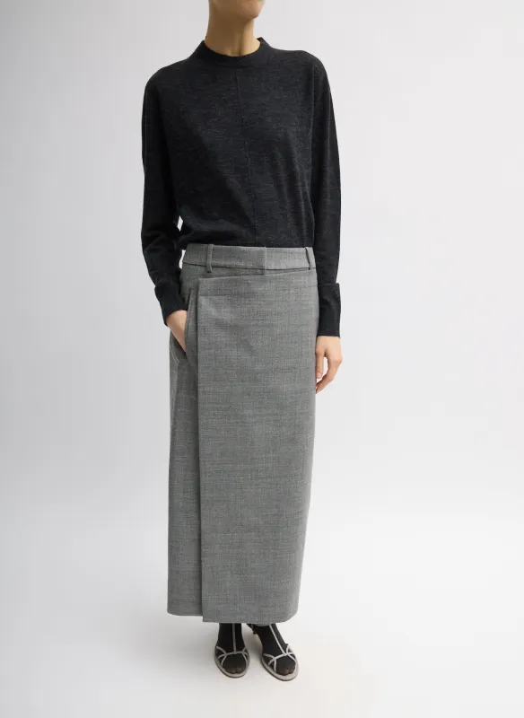 Techy Bonded Wool Wrap Maxi Skirt sold by Tibi