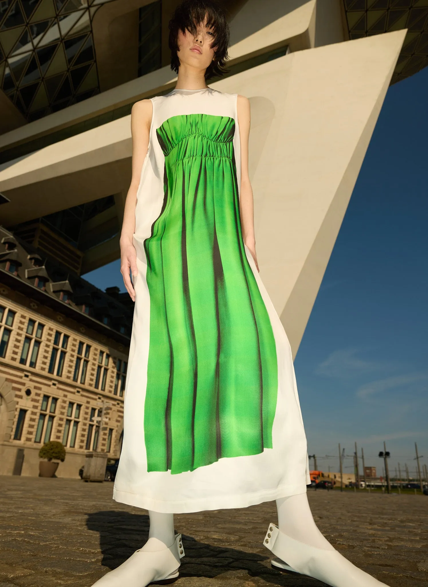 Trompe L'oeil Dress sold by Tibi product image thumbnail 2