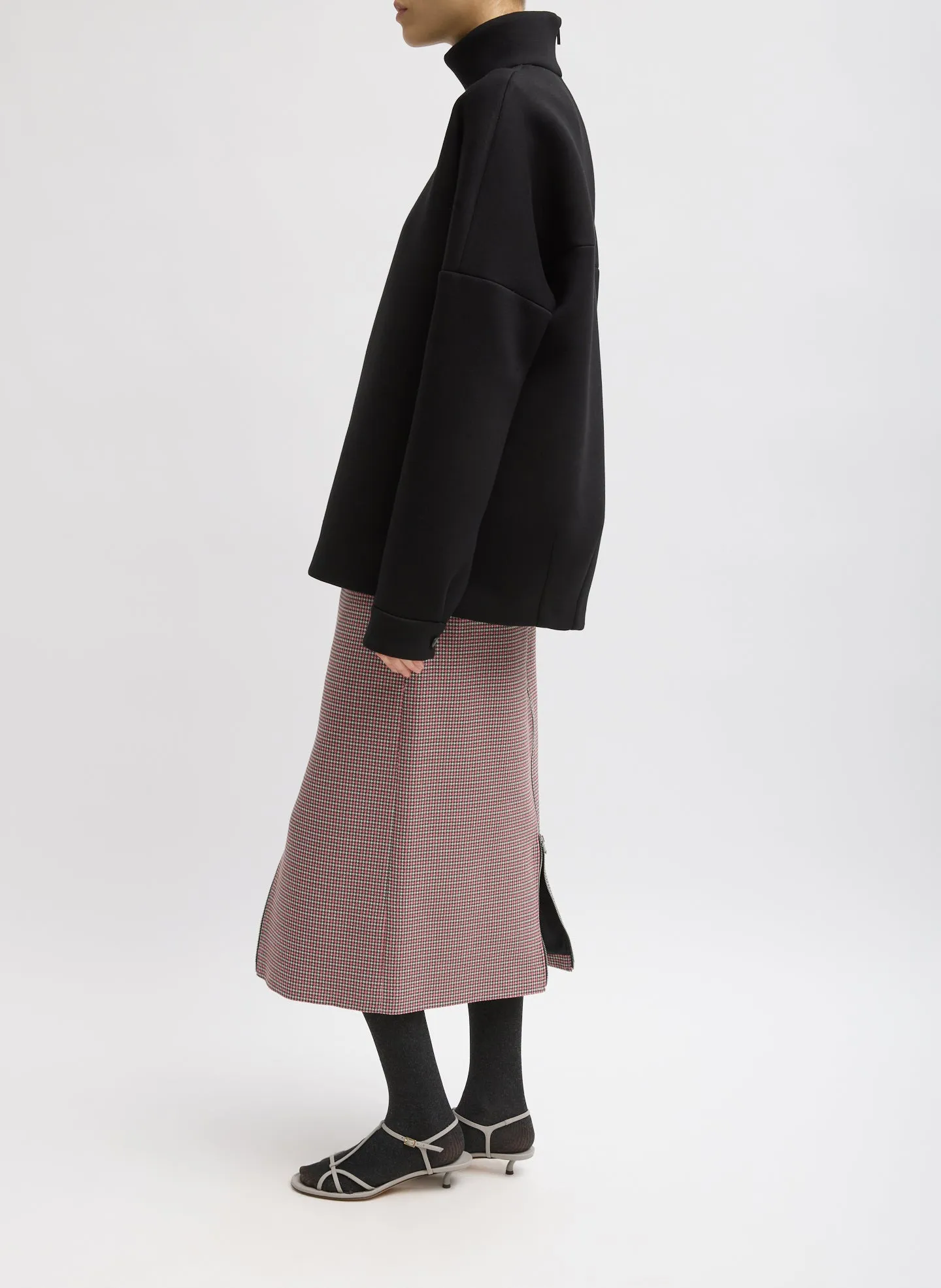 Structured Viscose Dolman Sleeve Top sold by Tibi product image thumbnail 2