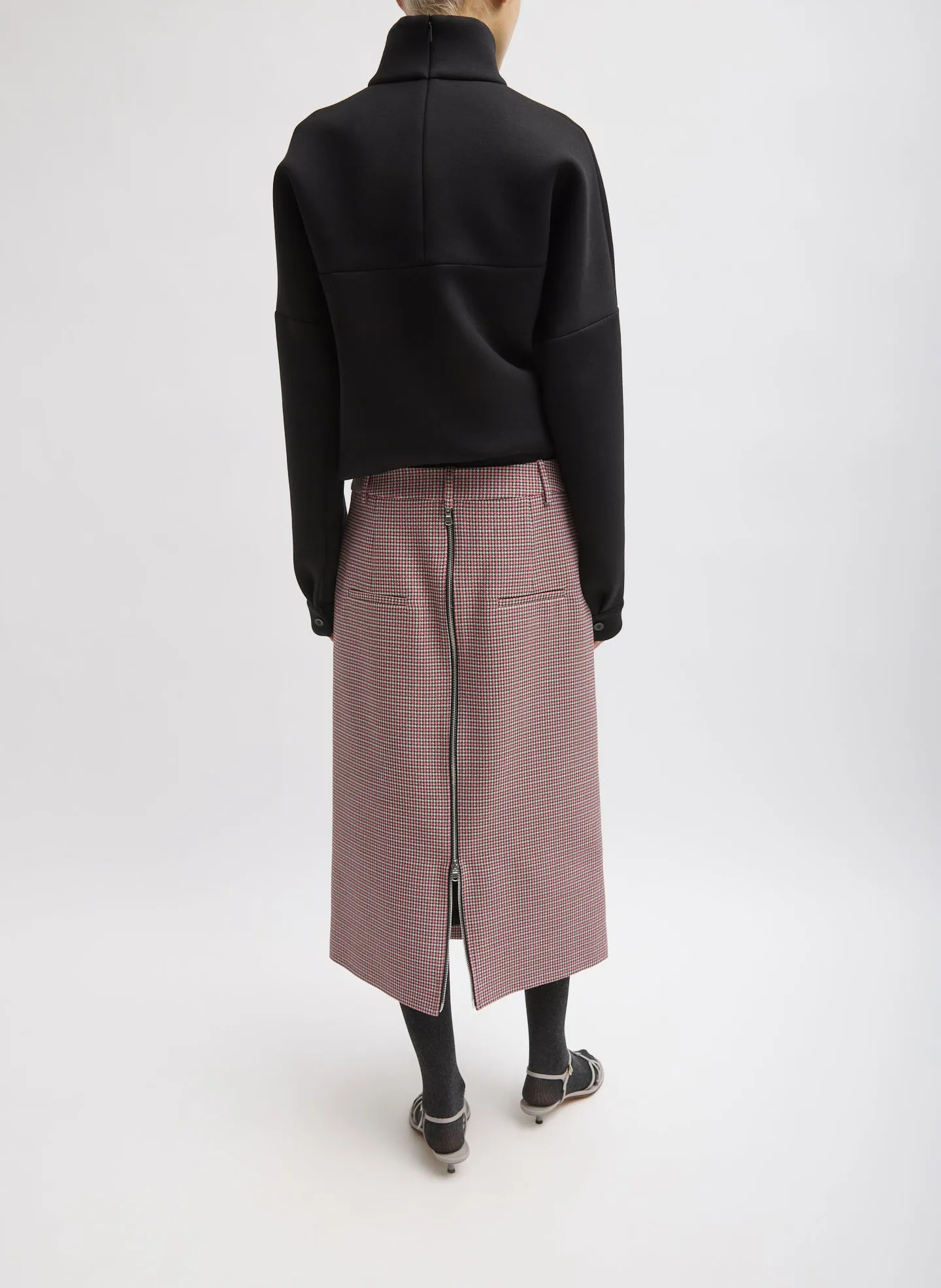 Structured Viscose Dolman Sleeve Top sold by Tibi product image thumbnail 4