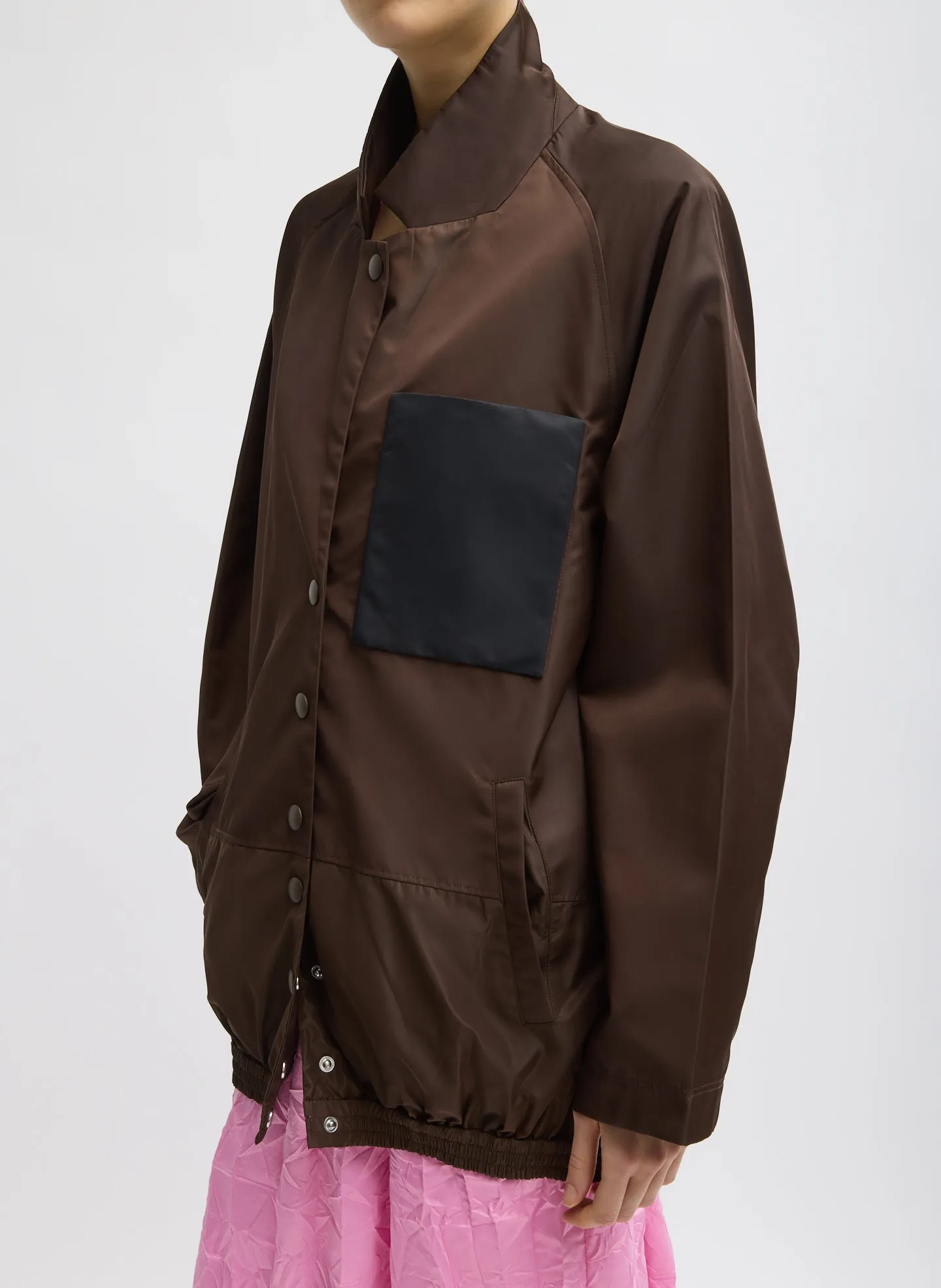 Eco Nylon Bomber Blazer sold by Tibi