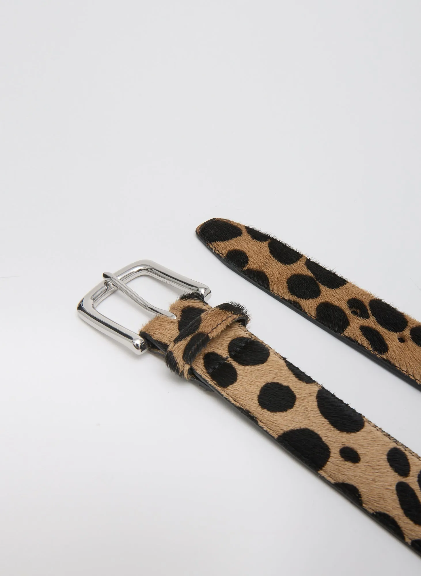 Classic Pony Hair Leather Belt sold by Tibi product image thumbnail 2