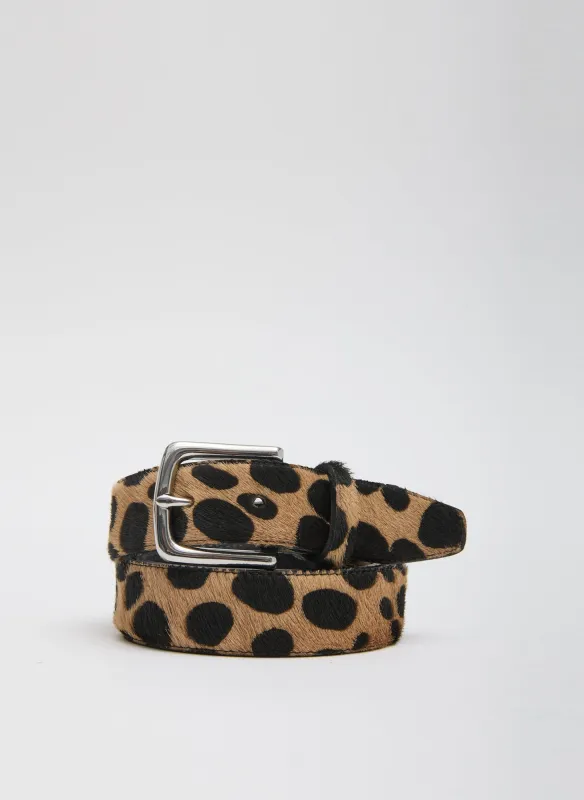 Classic Pony Hair Leather Belt sold by Tibi