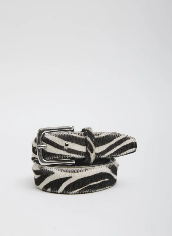 Classic Pony Hair Leather Belt sold by Tibi