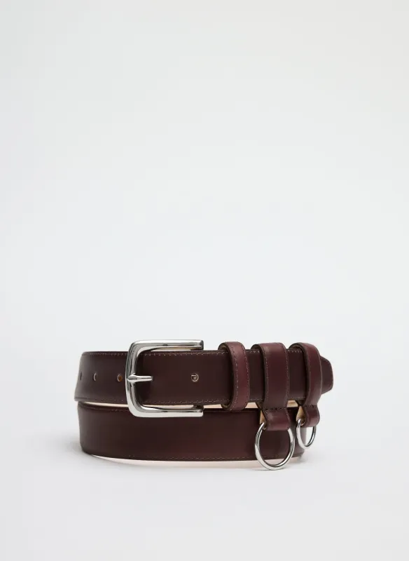 Classic Ring Hardware Leather Belt sold by Tibi