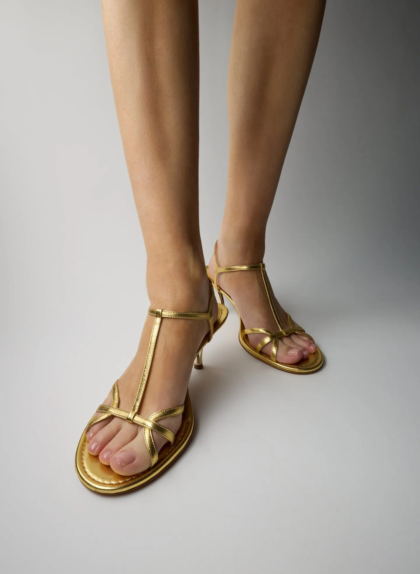 Milbourne Metallic Nappa Heel sold by Tibi product image thumbnail 2