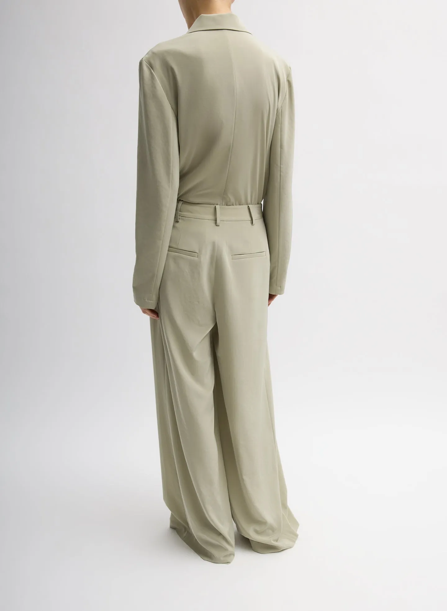 Relaxed Suiting Triple Pleat Pant sold by Tibi product image thumbnail 2