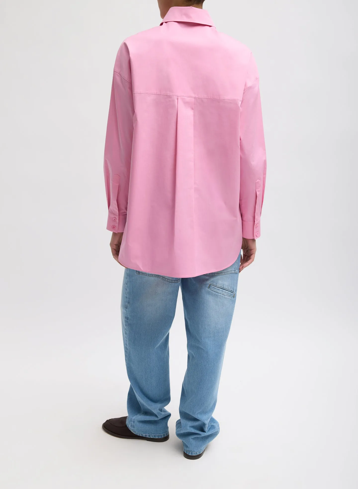 Eco Poplin Tailored Shirt sold by Tibi product image thumbnail 5