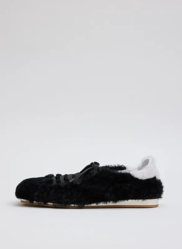 Teddy Shearling Seth Sneaker sold by Tibi