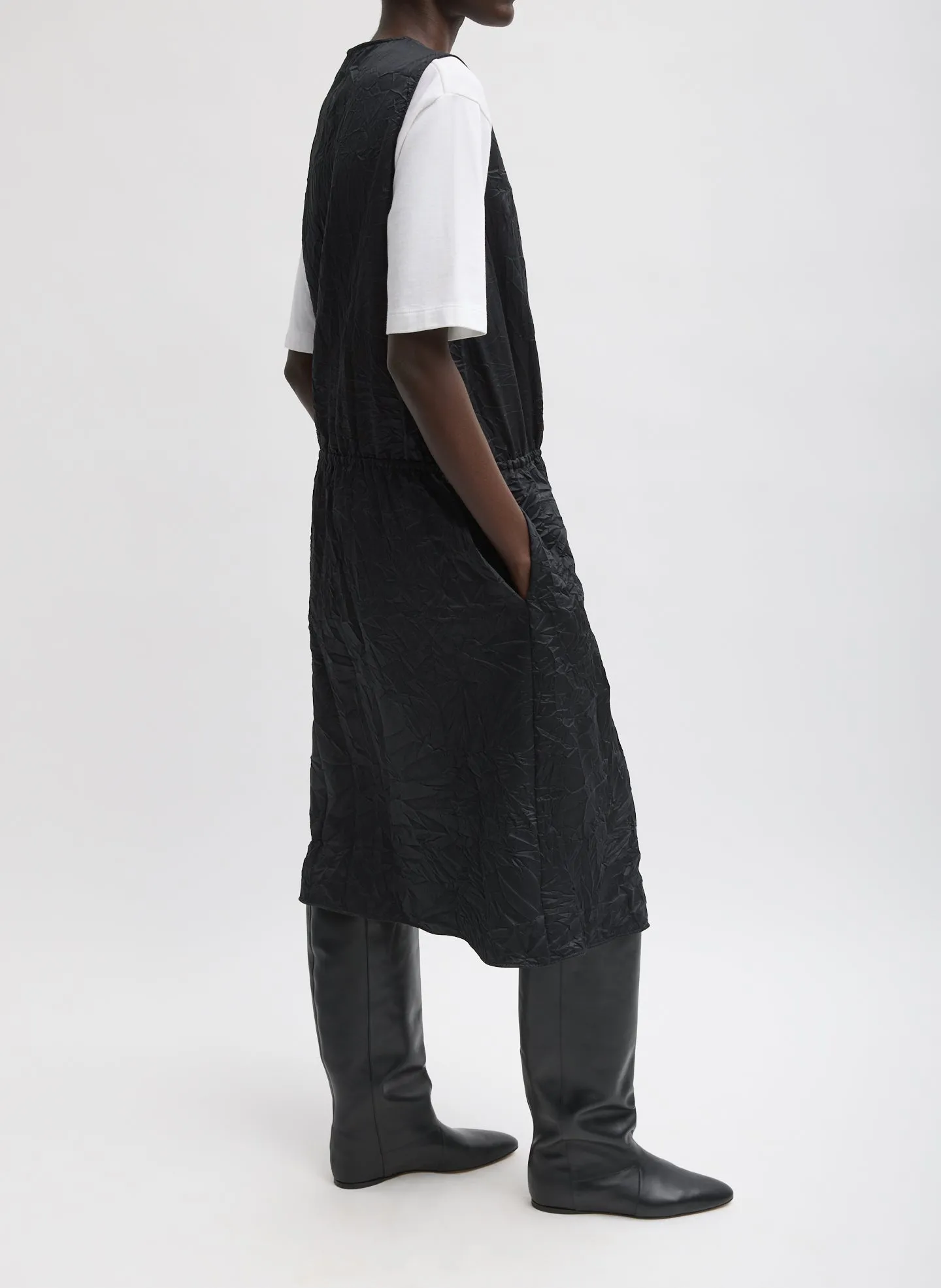 Tech Crush Wrap Dress sold by Tibi product image thumbnail 2