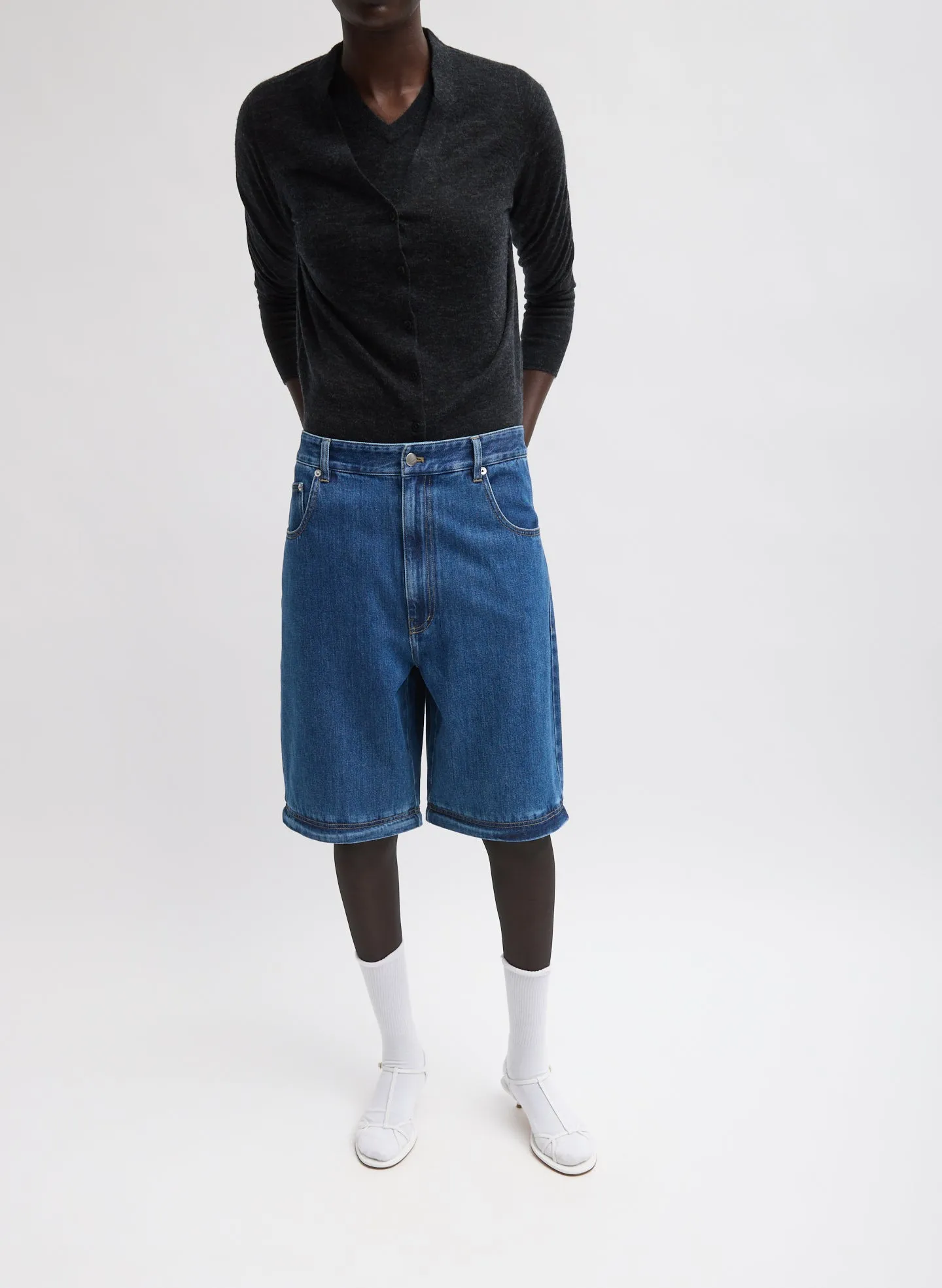 Lars Denim Convertible Zip Jean sold by Tibi product image thumbnail 5