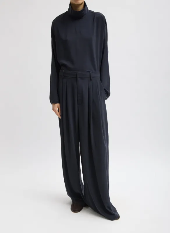 Relaxed Suiting Triple Pleat Pant made by Tibi
