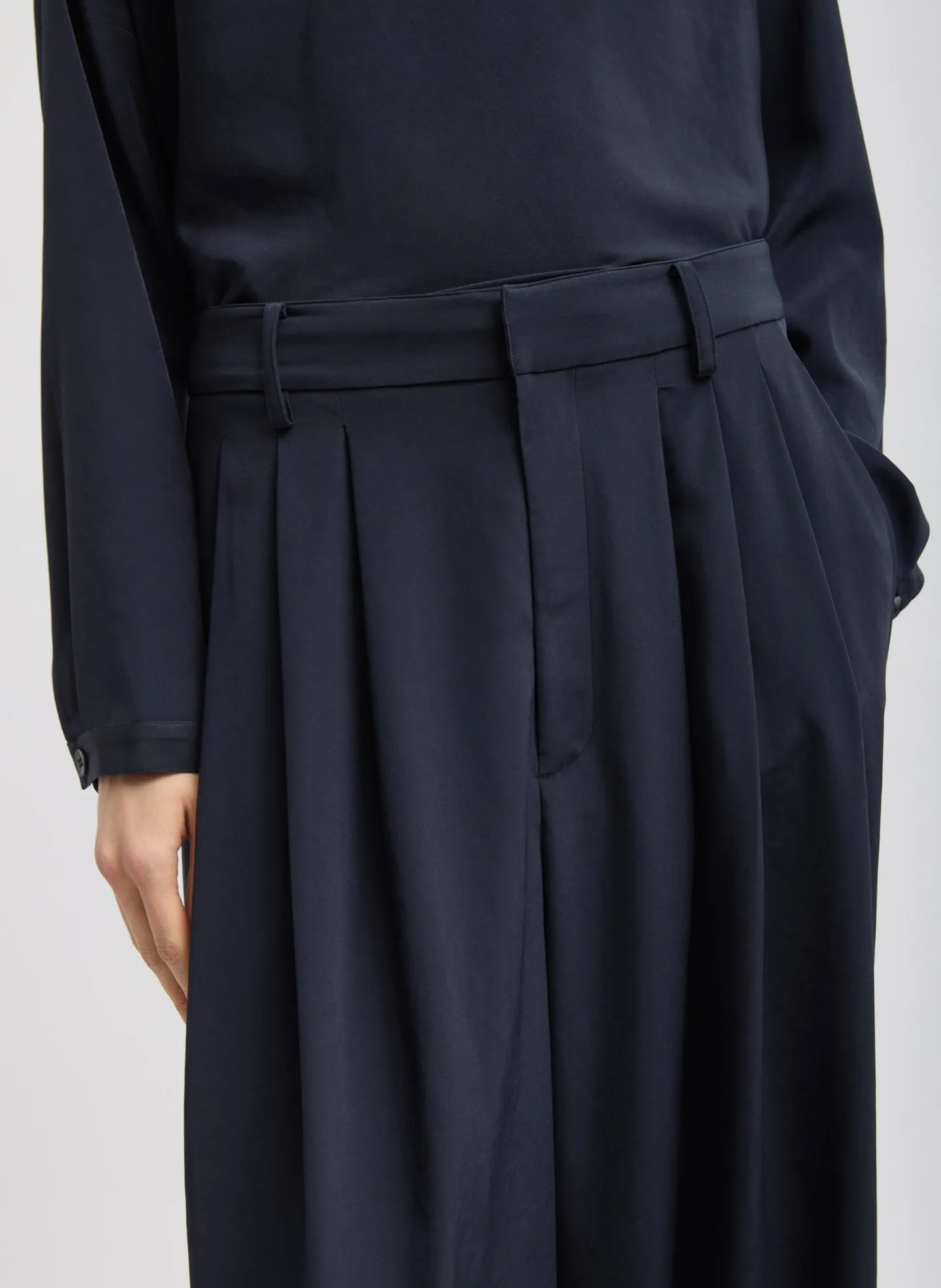 Relaxed Suiting Triple Pleat Pant sold by Tibi product image thumbnail 5