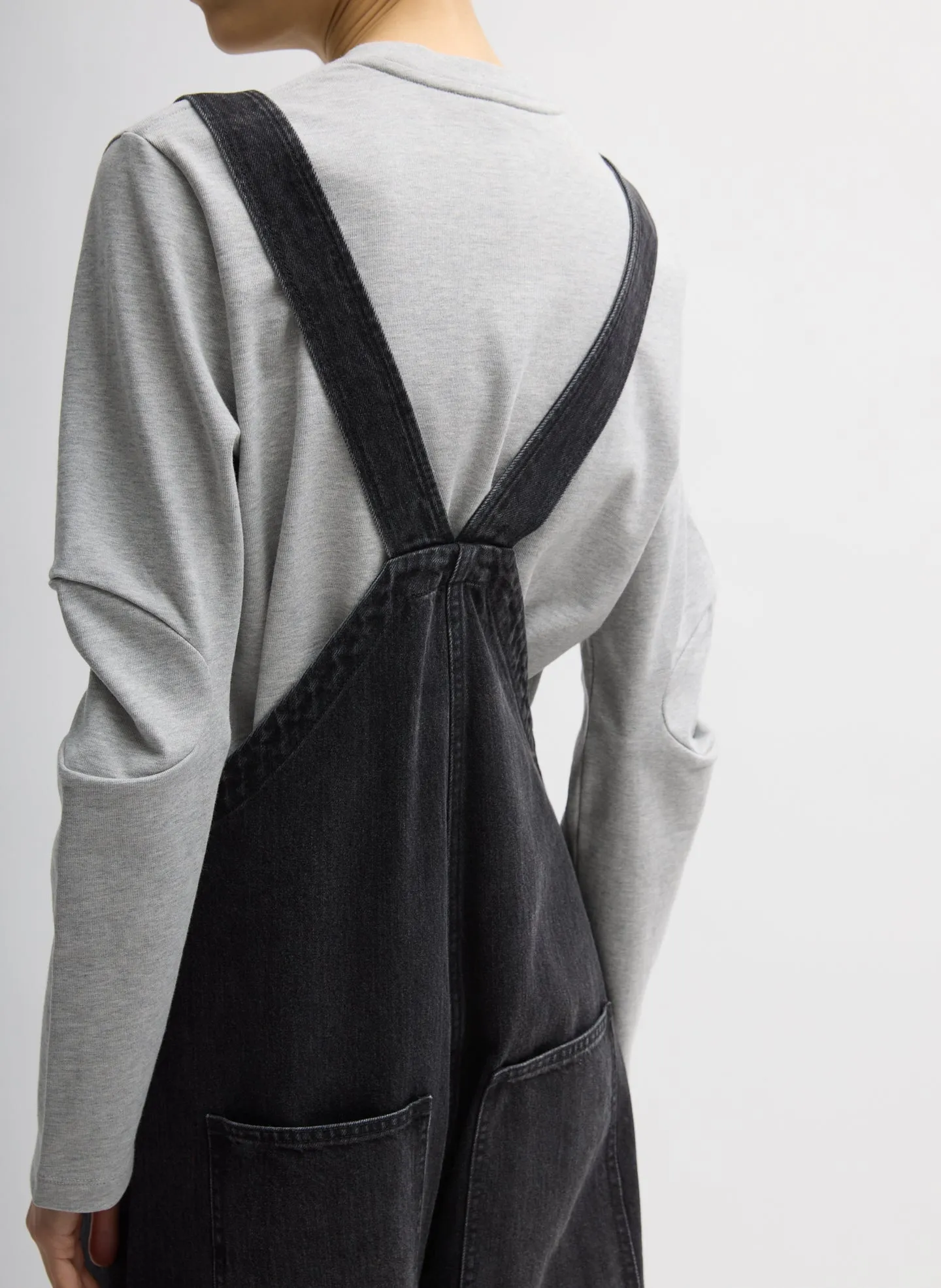 Vintage Black Denim Jumpsuit sold by Tibi product image thumbnail 5