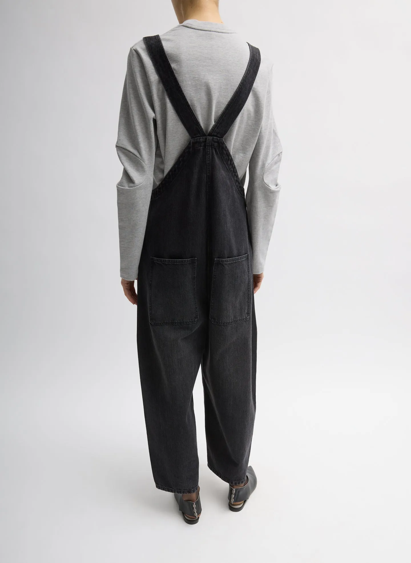 Vintage Black Denim Jumpsuit sold by Tibi product image thumbnail 3