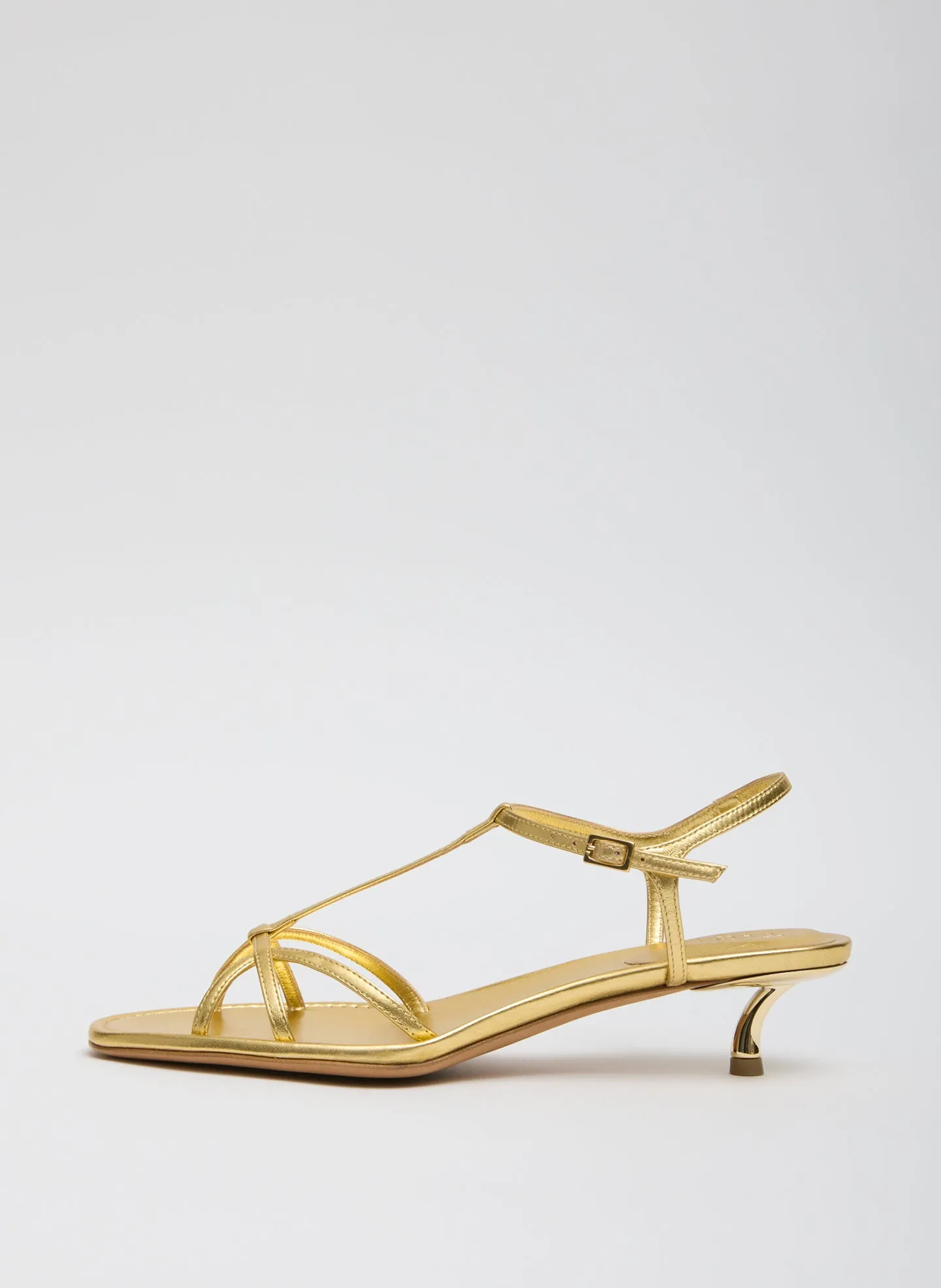 Christopher Metallic Nappa Heel sold by Tibi