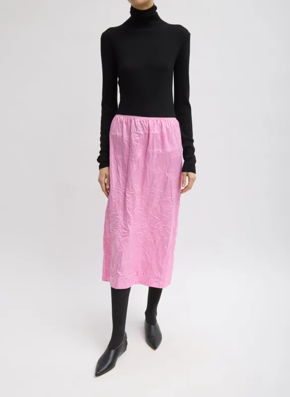 Tech Crush Slip Skirt made by Tibi