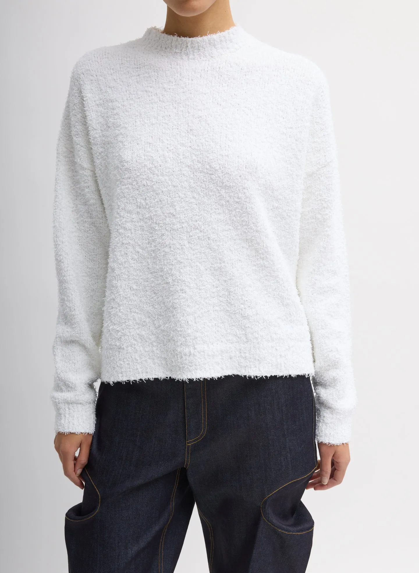 Serviette Crewneck Easy Pullover sold by Tibi