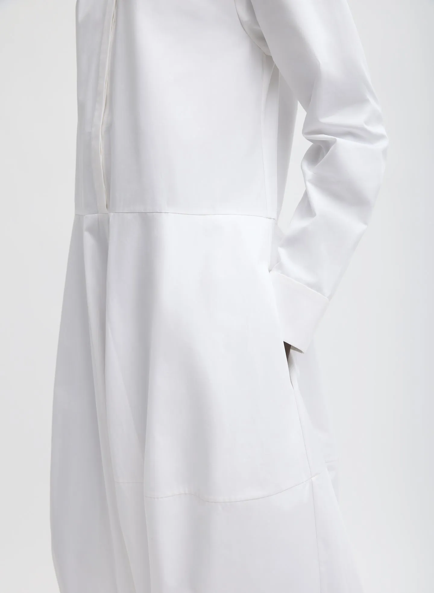 Compact Eco Poplin Balloon Dress sold by Tibi product image thumbnail 5