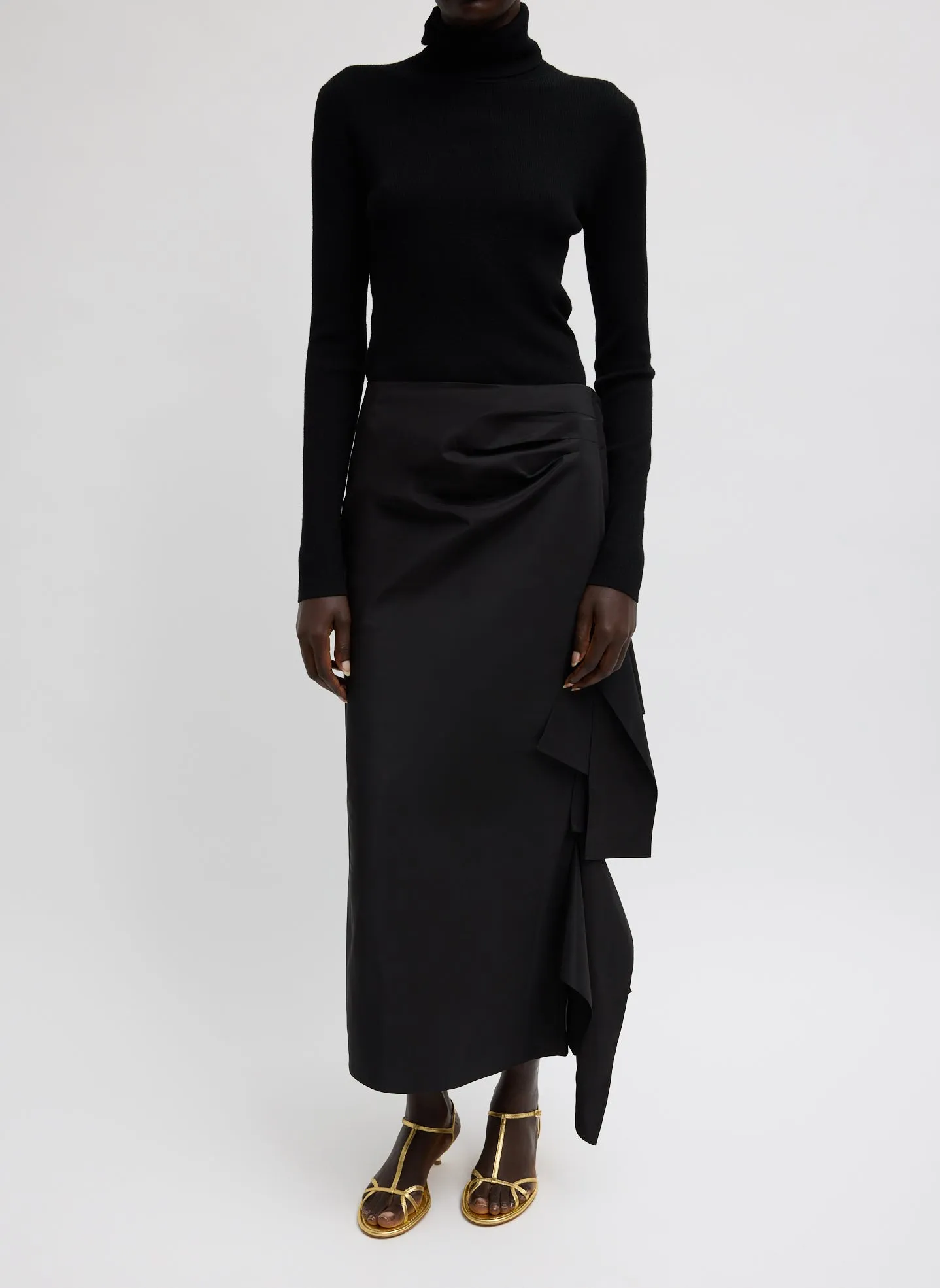 Italian Sporty Nylon Ribbon Skirt sold by Tibi