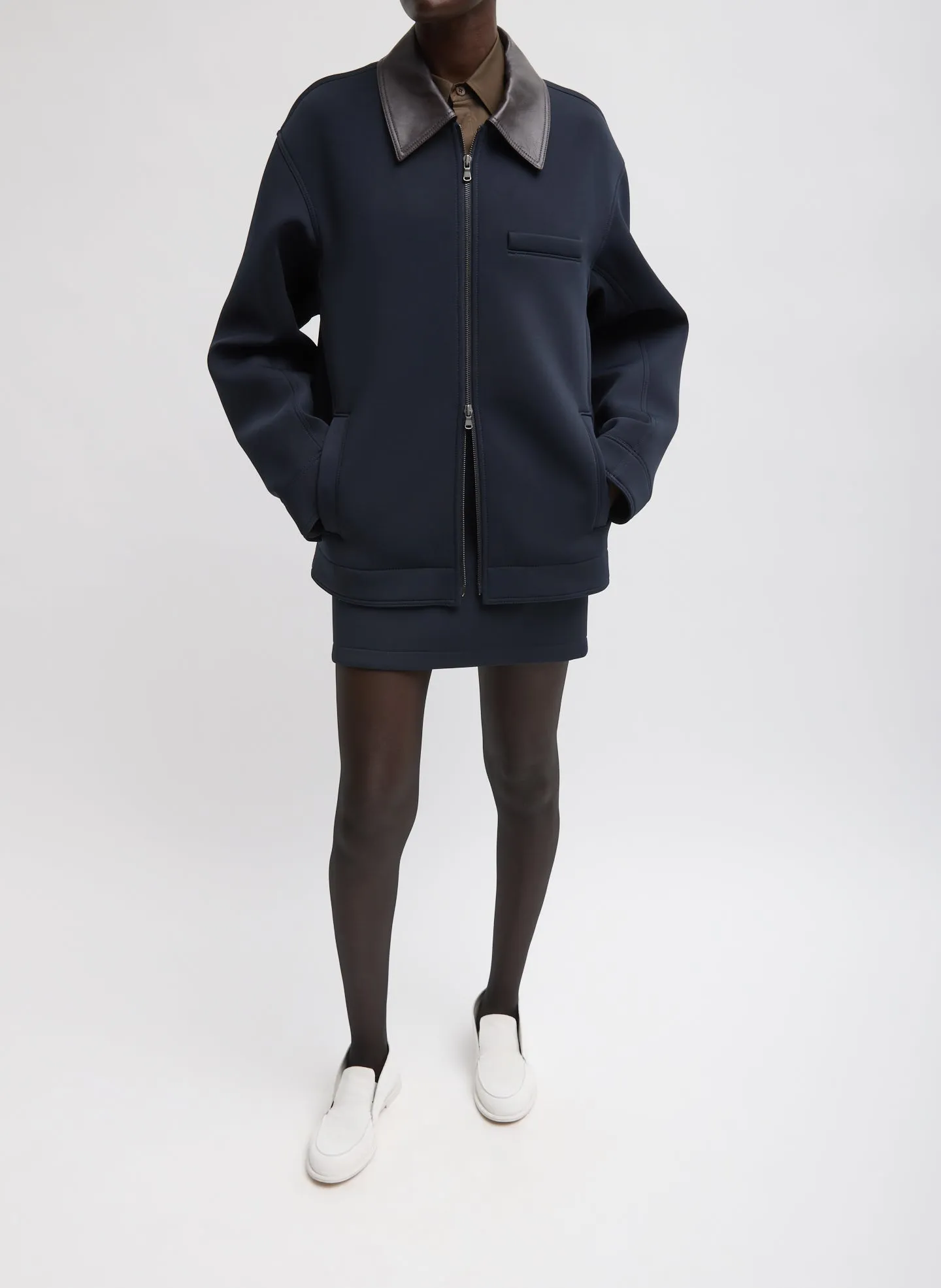 Bonded Twill Unisex Workmen Jacket sold by Tibi