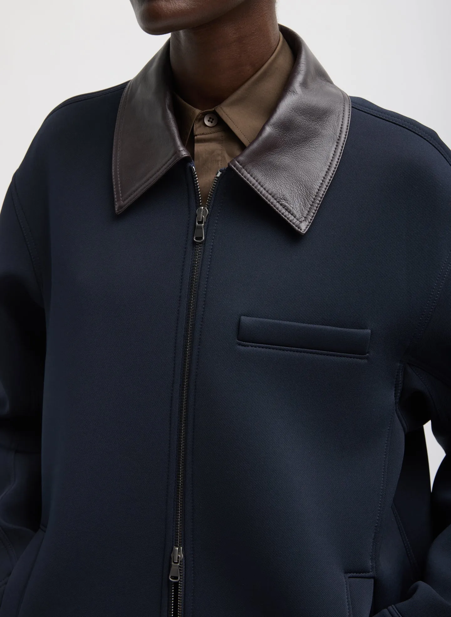 Bonded Twill Unisex Workmen Jacket sold by Tibi product image thumbnail 5