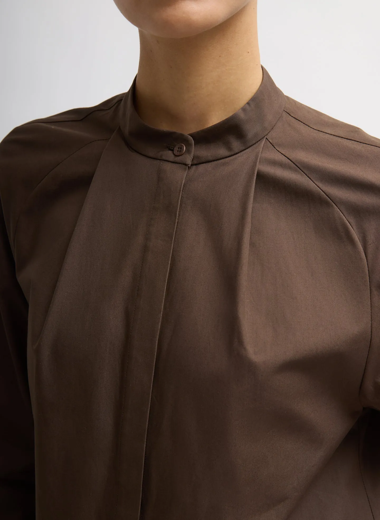 Compact Eco Poplin Balloon Dress sold by Tibi product image thumbnail 4