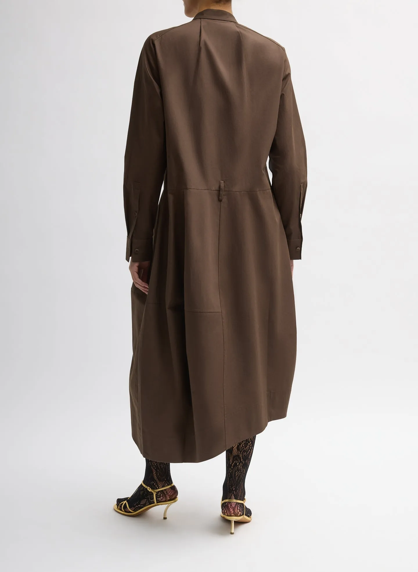 Compact Eco Poplin Balloon Dress sold by Tibi product image thumbnail 2