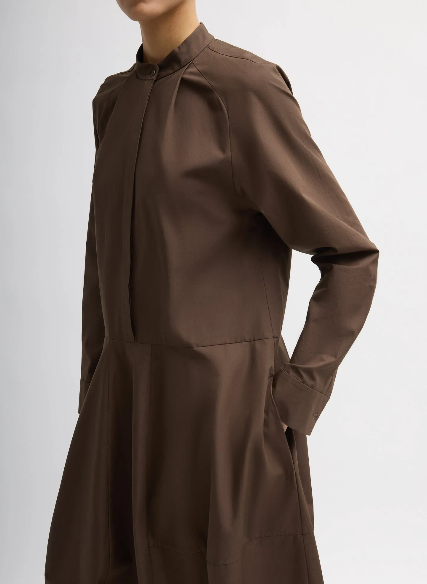 Compact Eco Poplin Balloon Dress sold by Tibi product image thumbnail 3