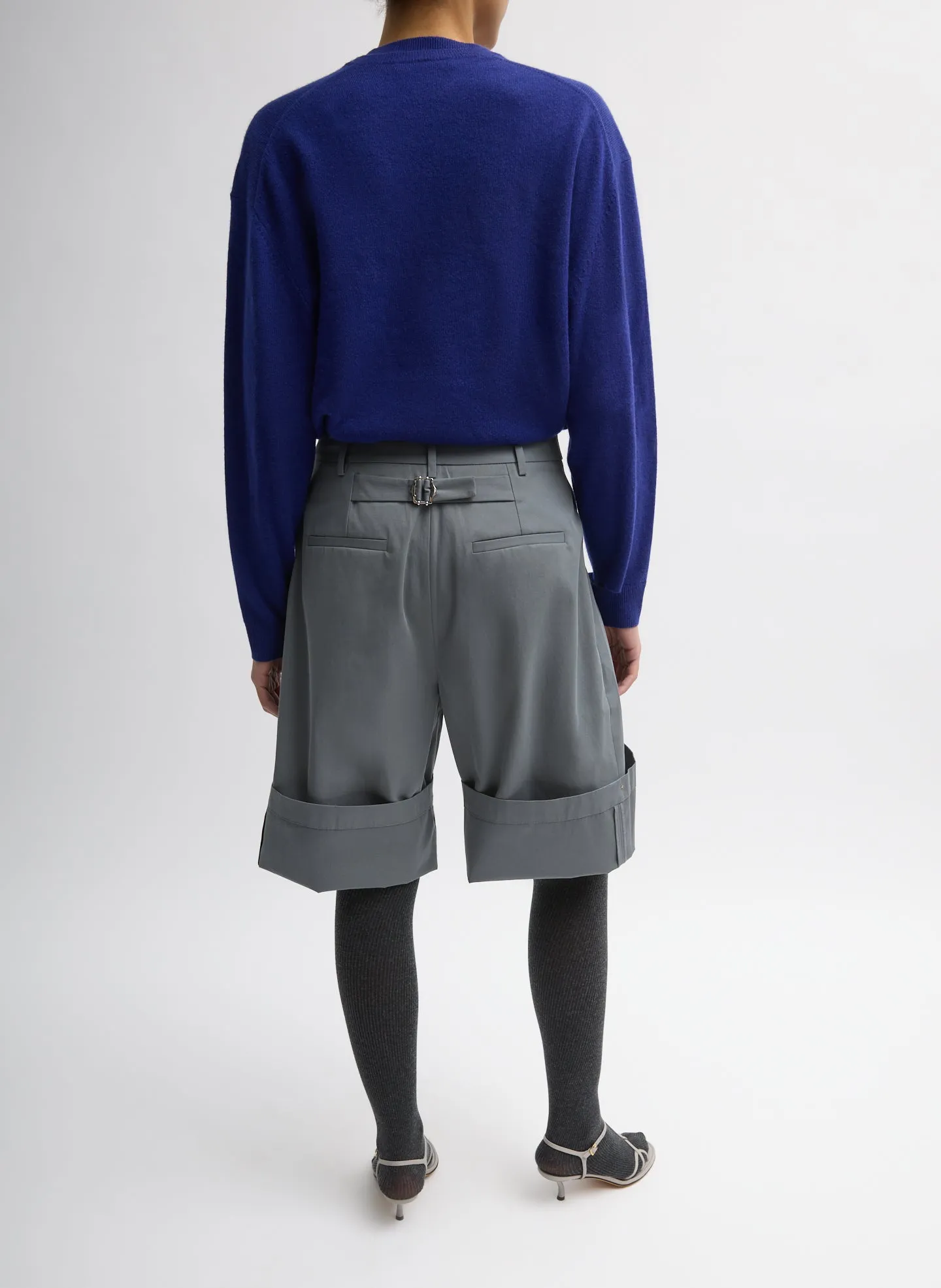 Bio Twill Triple Pleat Short sold by Tibi product image thumbnail 5