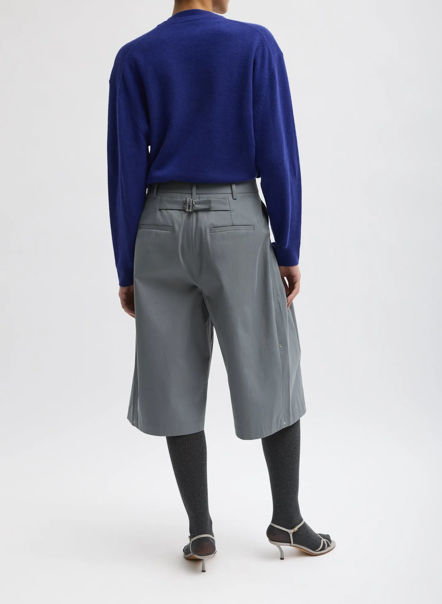 Bio Twill Triple Pleat Short sold by Tibi product image thumbnail 2