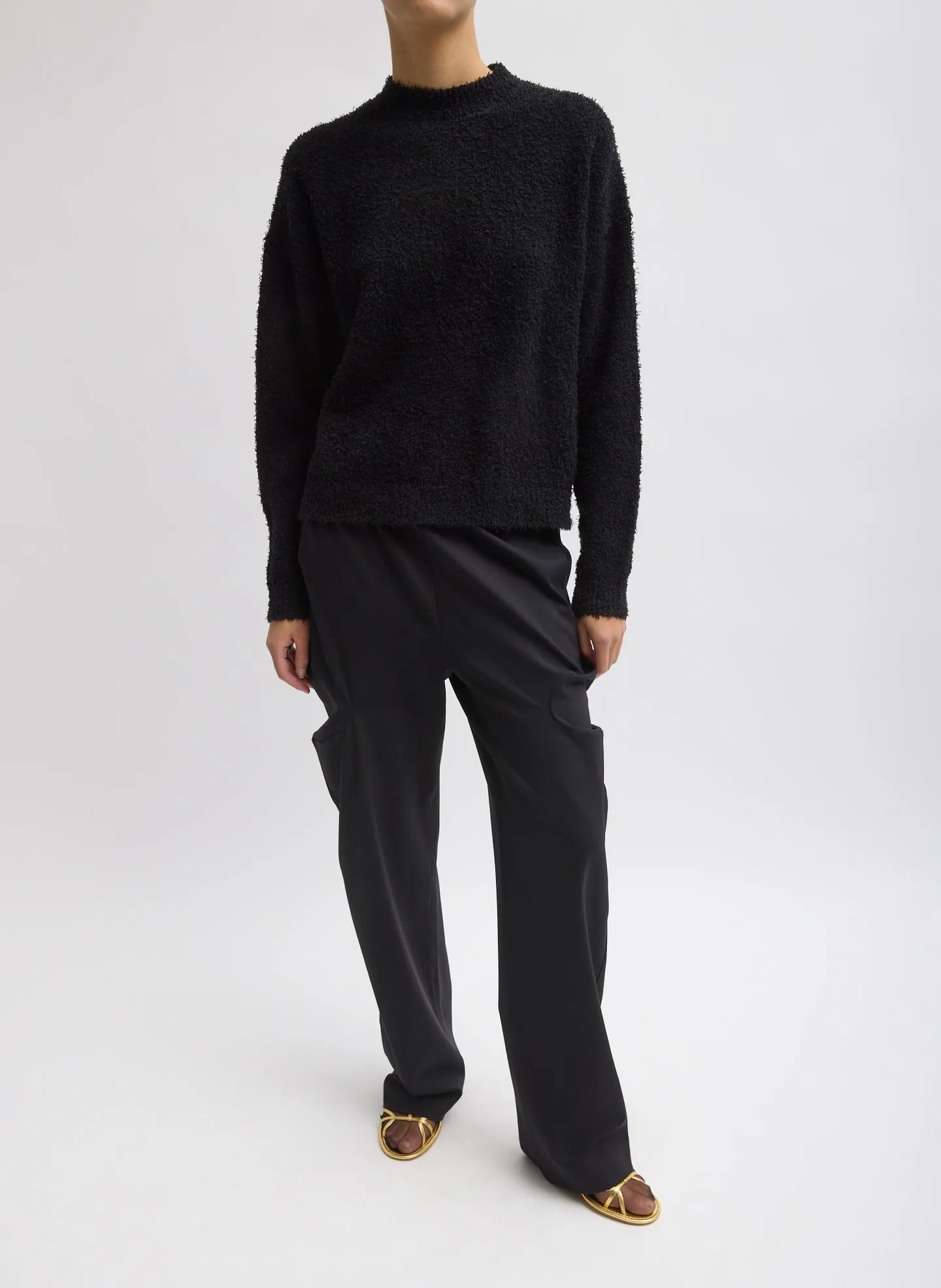Serviette Crewneck Easy Pullover sold by Tibi product image thumbnail 5