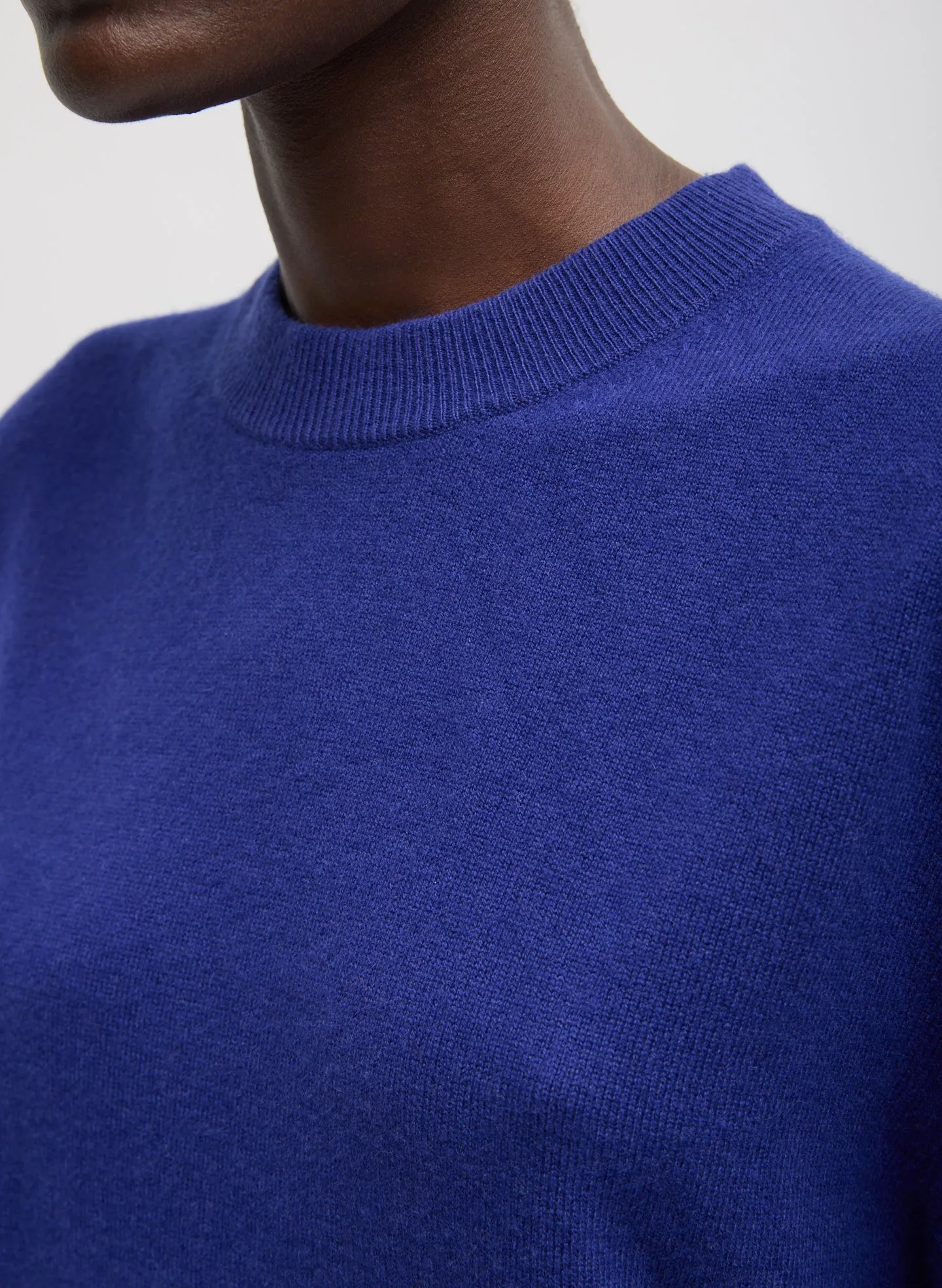 Washable Cashmere Oversized Easy T-Shirt sold by Tibi product image thumbnail 4