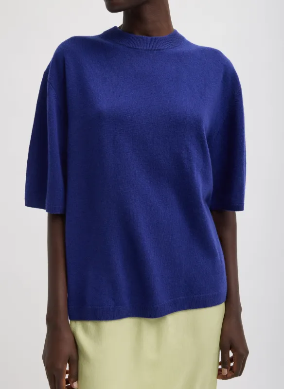 Washable Cashmere Oversized Easy T-Shirt made by Tibi