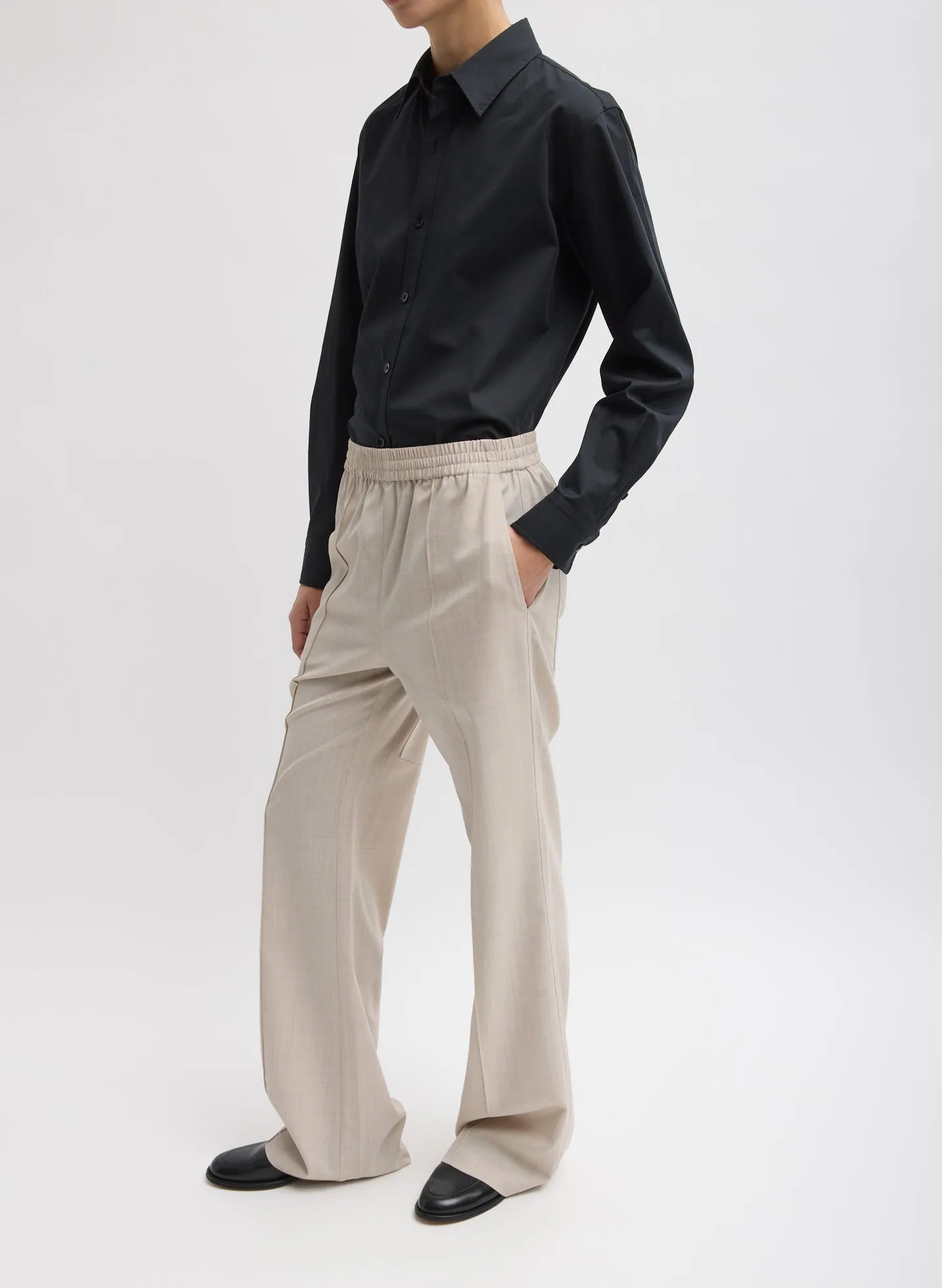 Tropical Wool Scottie Jogger sold by Tibi product image thumbnail 4