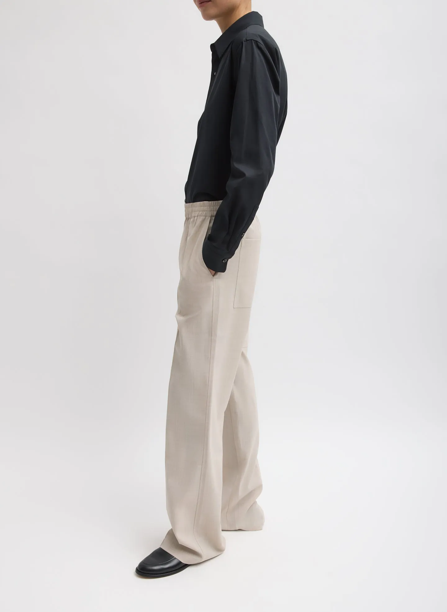 Tropical Wool Scottie Jogger sold by Tibi product image thumbnail 3