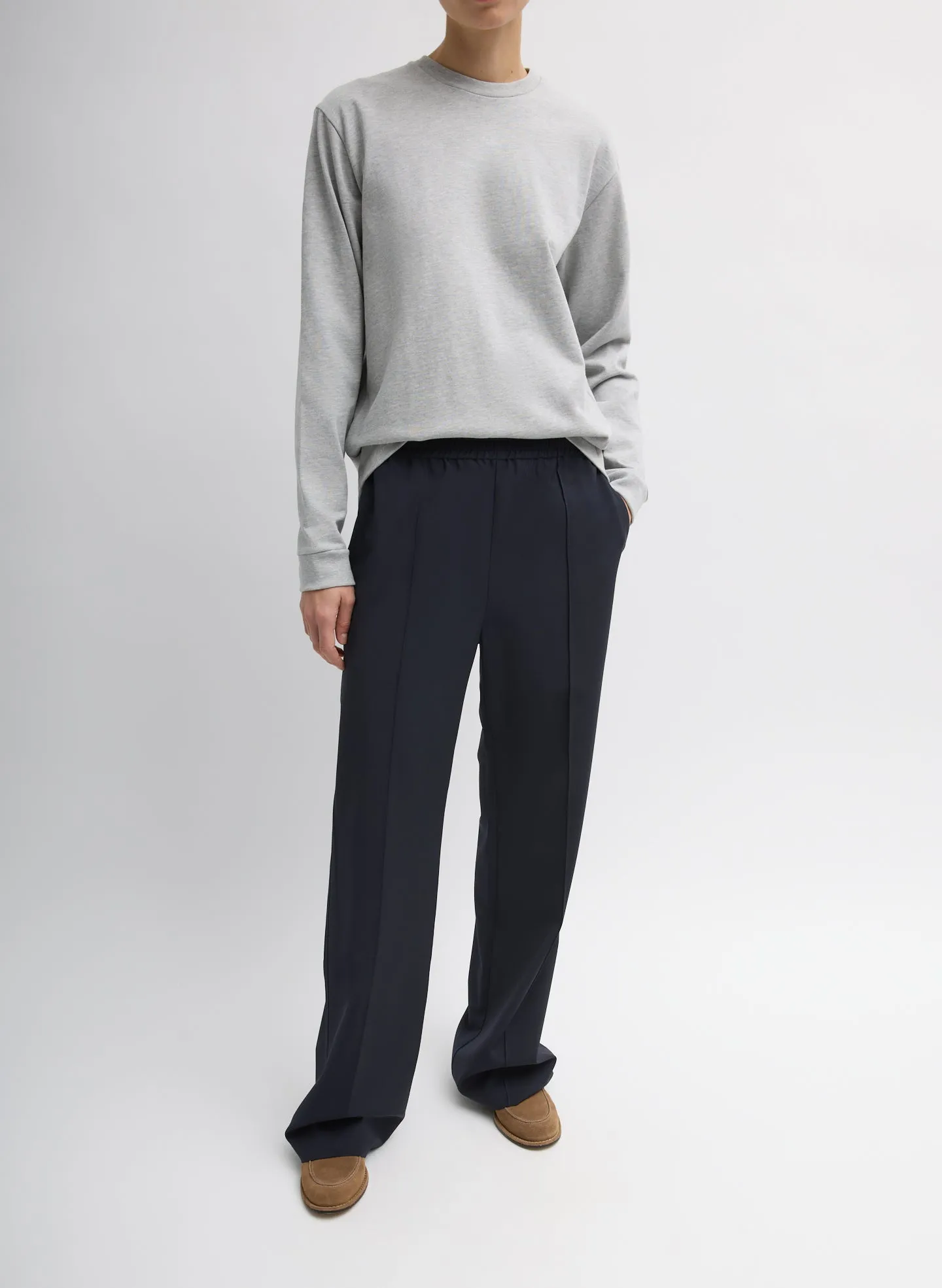 Tropical Wool Scottie Jogger sold by Tibi